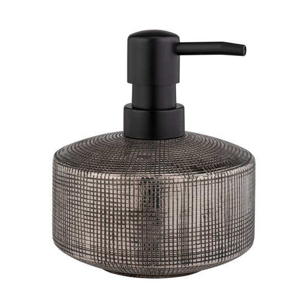Keramický dávkovač mydla v striebornej farbe 400 ml Rivalta – Wenko-image-2