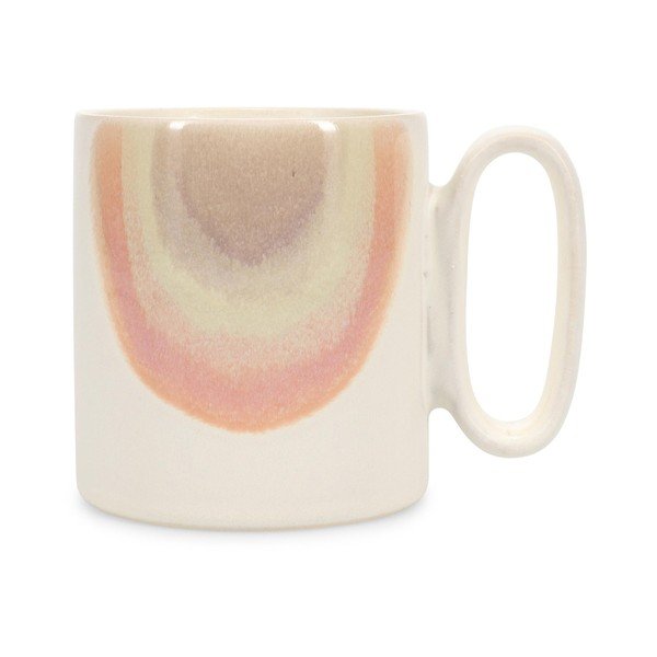 Ružový/béžový kameninový hrnček 390 ml Paint – Salt&Pepper
