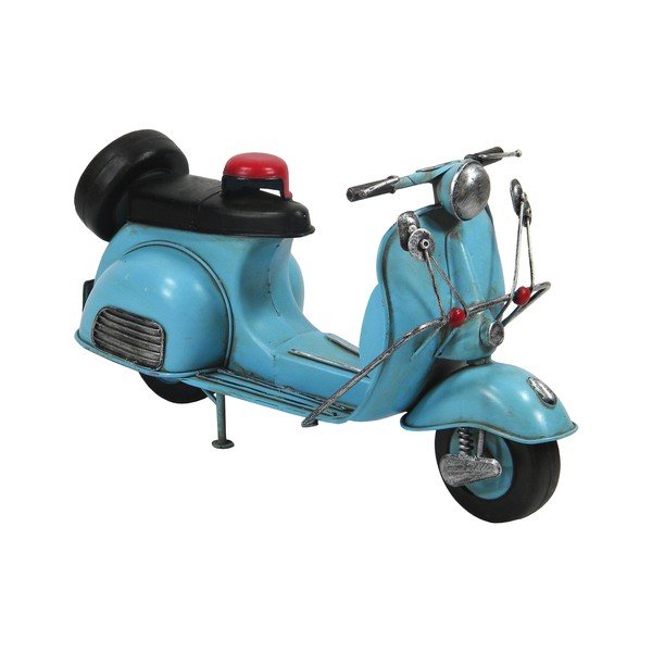 Kovová drobná dekorácia Scooter - Antic Line