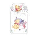 Bavlnená detská obliečka do postieľky 100x135 cm Winnie the Pooh "Pooh Hugs" – Jerry Fabrics