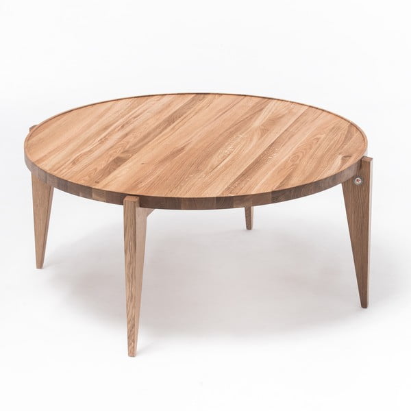 Dubový kávový stolík Bontri, 110x50 cm