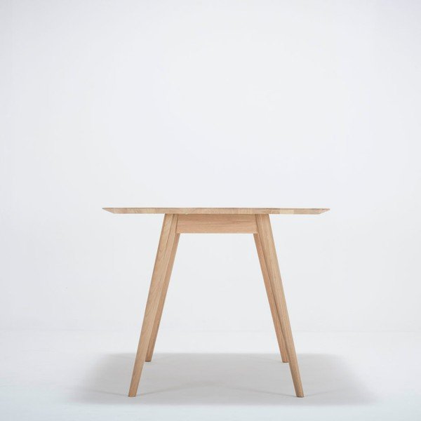 Jedálenský stôl z dubového dreva Gazzda Stafa, 140 x 90 cm-image-4