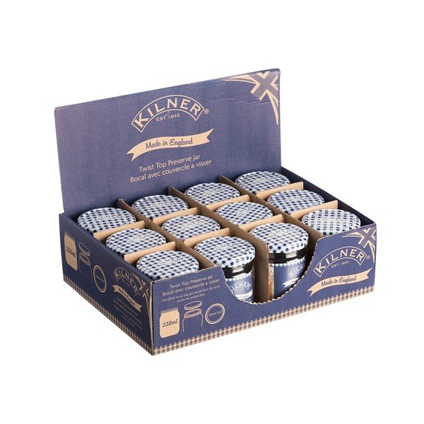 Sklenený zavárací pohár Kilner Round, 228 ml-image-1