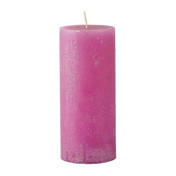 Ružová sviečka KJ Collection Konic, ⌀ 6 x 14 cm