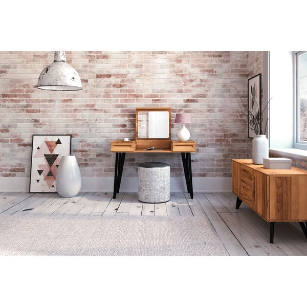 Toaletný stolík z bukového dreva 120x53 cm Golo - The Beds-image-4