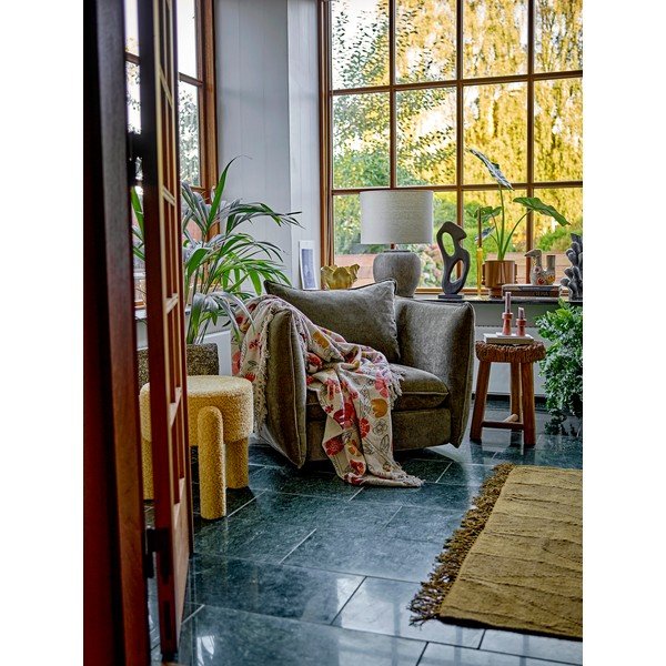 Deka s prímesou bavlny 130x160 cm Vivielle – Bloomingville-image-3