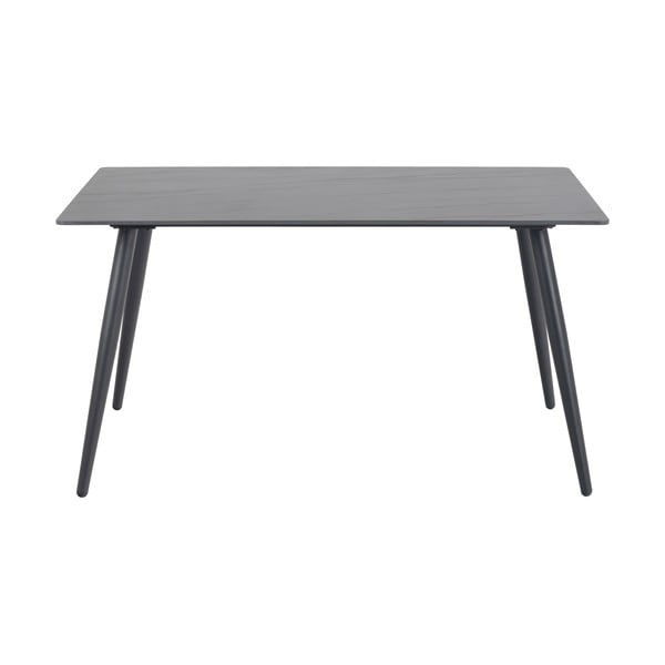 Čierny stôl s keramickou doskou Actona Wicklow, 80 x 140 cm-image-2