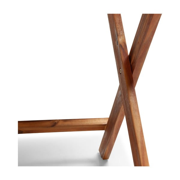 Záhradný stôl z akáciového dreva Bonami Essentials Natur, 88 x 114 cm-image-2