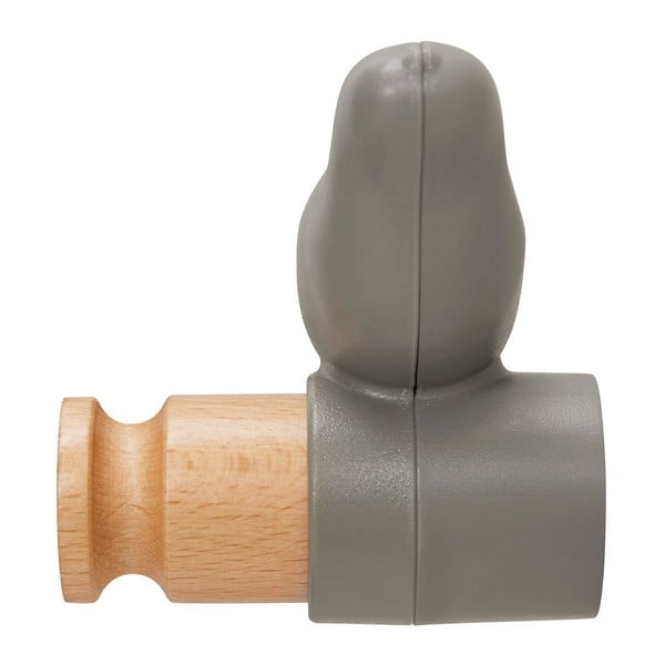 Sivý nástenný háčik Bonami Essentials Bird-image-3