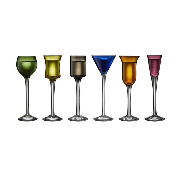 Poháre v súprave 6 ks štamperlík 50 ml – Lyngby Glas