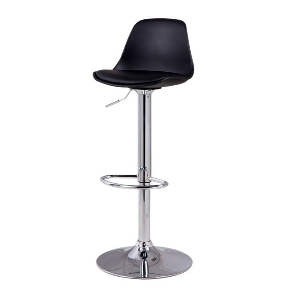 Tmavosivá barová stolička sømcasa Nelly, výška 104 cm