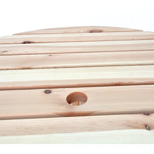 Záhradný jedálenský set z borovicového dreva pre 4 Piknik - Rojaplast-image-2