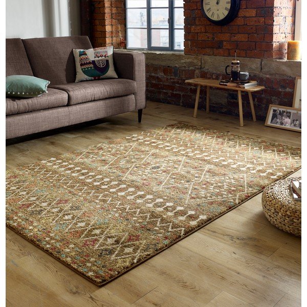Tmavohnedý koberec Flair Rugs Odine, 160 x 230 cm-image-4
