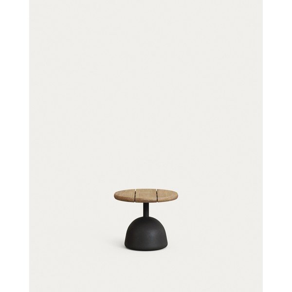 Okrúhly Záhradný konferenčný stolík s doskou z akácie ø 43 cm Saura – Kave Home-image-2