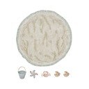 Béžový bavlnený detský hrací koberec ø120 cm Island – Lorena Canals