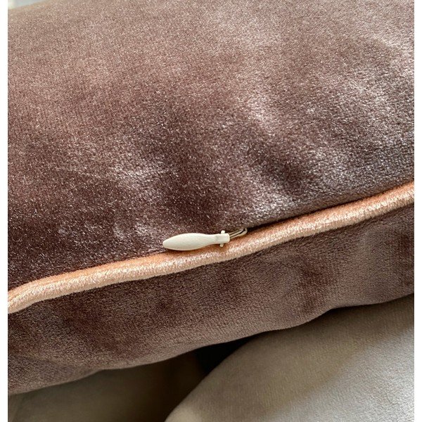 Fialová zamatová obliečka na vankúš Joynodes Paul, 43 x 43 cm-image-2