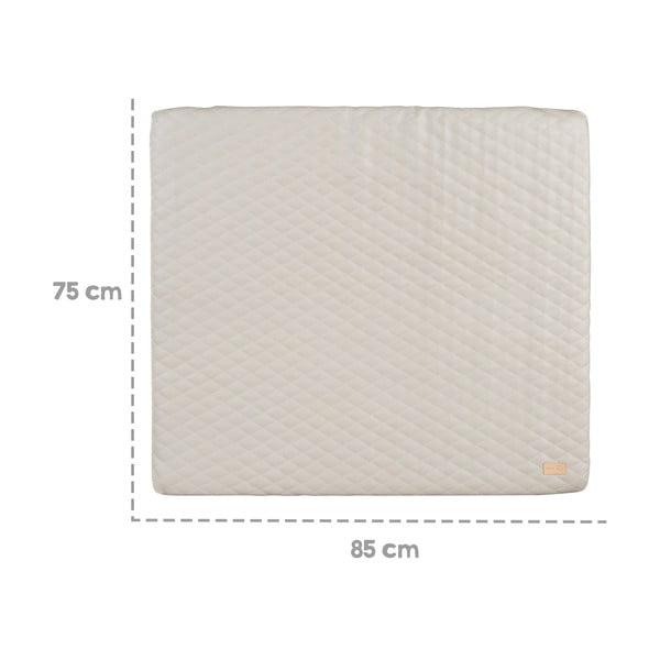 Prebaľovacia podložka 75x85 cm Greyish gesteppt – Roba-image-3
