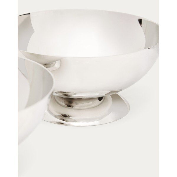 Servírovacie misky v súprave 2 ks z nehrdzavejúcej ocele v striebornej farbe Nirela – Kave Home-image-4