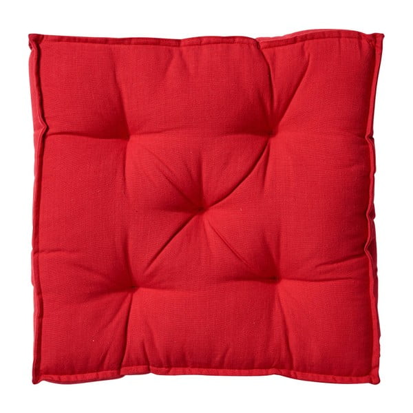 Červený podsedák Butlers Solid, 40 × 40 cm