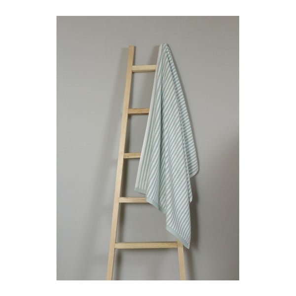 Svetlomodrý bavlnený uterák My Home Plus Bath, 75 × 135 cm