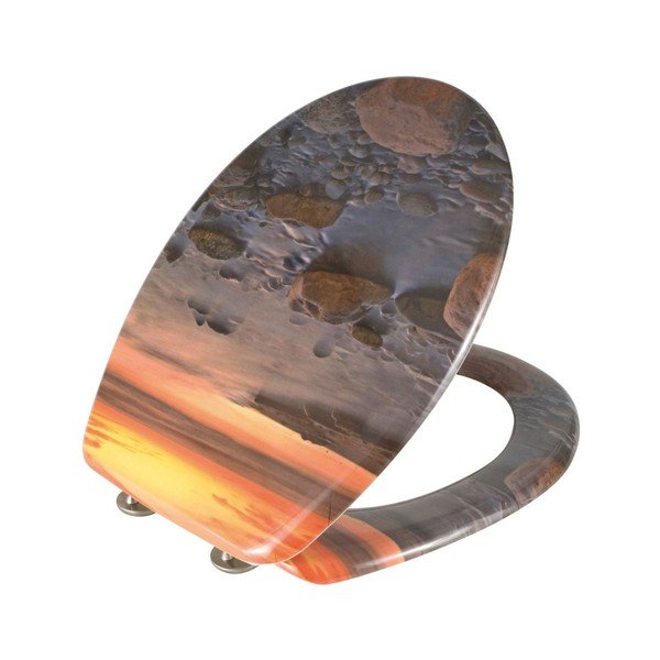 WC sedadlo Wenko Stone Shore, 44,5 × 37,5 cm-image-2