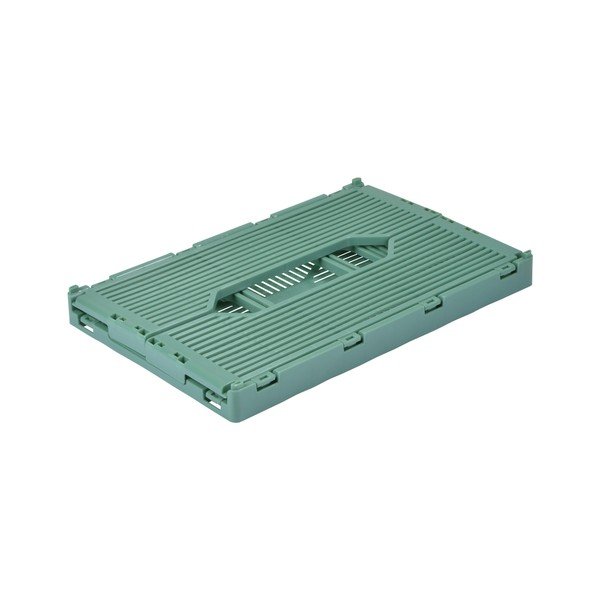 Svetlozelený plastový úložný box 30x20x11.5 cm – Homéa-image-3