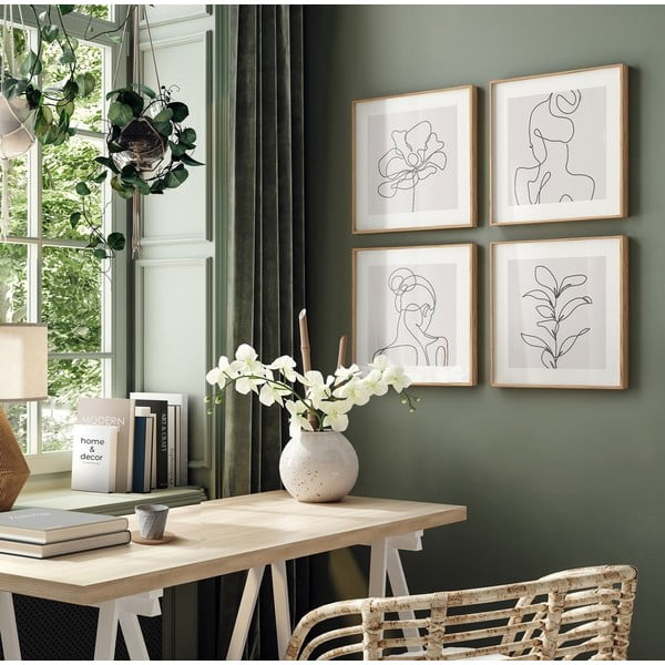 Obrazy v súprave 4 ks 30x30 cm-image-1