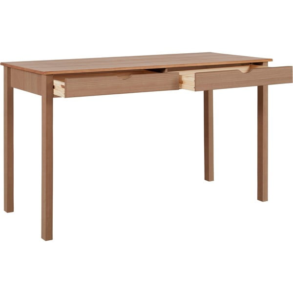 Pracovný stôl z borovicového dreva Støraa Gava, dĺžka 140 cm-image-2