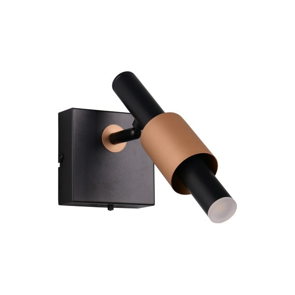 Čierne/v bronzovej farbe LED bodové svietidlo 20,5x10 cm Ikaris – Trio Select