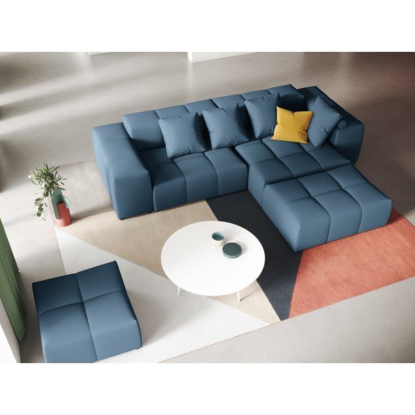 Modrá rohová pohovka (variabilná) Rome - Cosmopolitan Design-image-1