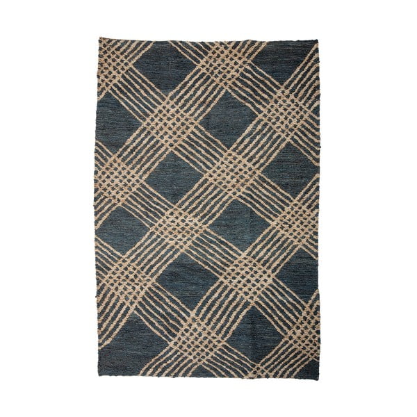 Antracitový jutový koberec 150x245 cm Cat – Bloomingville