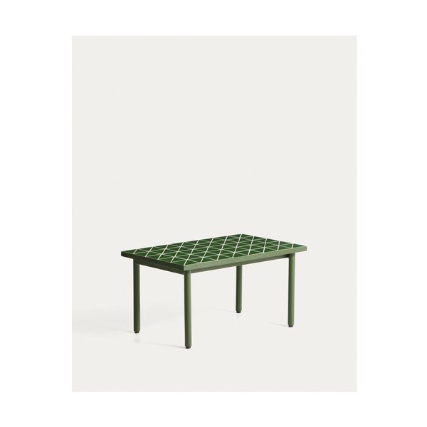 Záhradný stolík s keramickou doskou 51x81 cm Maurina – Kave Home-image-4