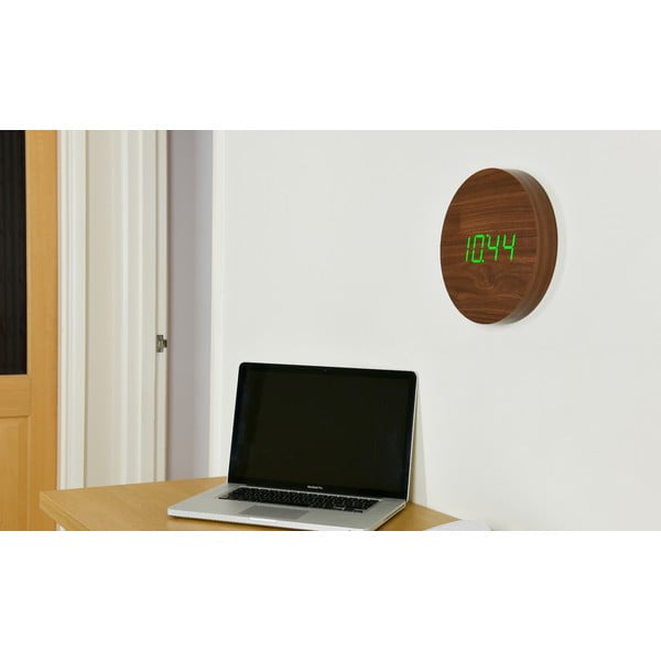 Digitálny budík ø 25 cm – Gingko-image-2