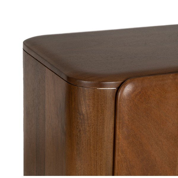 Hnedá skrinka z mangového dreva 104x110x45 cm Nosy – Ixia-image-4