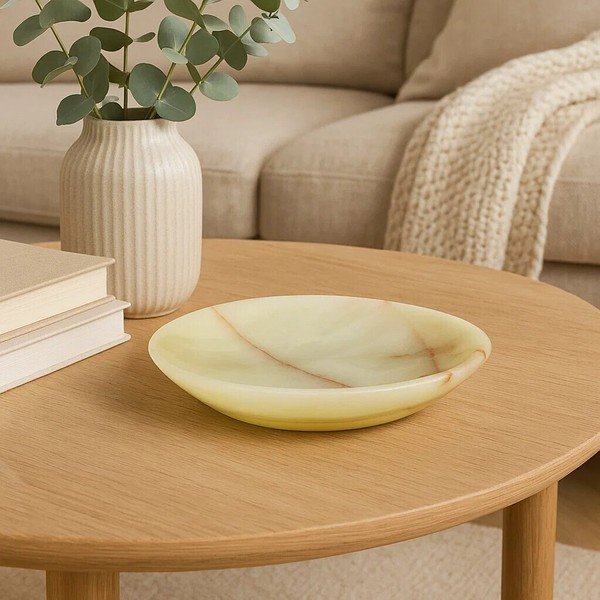Kamenná dekoratívna tácka 12,5x20 cm Oleena – Premier Housewares-image-1