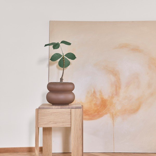 Kameninový obal na kvetináč ø 23 cm Kupla – OYOY Living Design-image-1