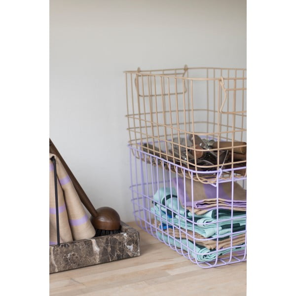 Drôtený kovový košík 31x16,5x16 cm Store-It – Mette Ditmer Denmark-image-1