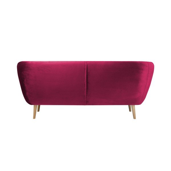 Ružová dvojmiestna pohovka Mazzini Sofas Benito-image-1