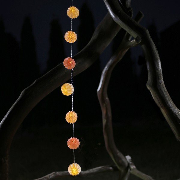 Transparentná LED svetelná reťaz DecoKing Pink, 10 svetielok, dĺžka 1,65 m-image-3