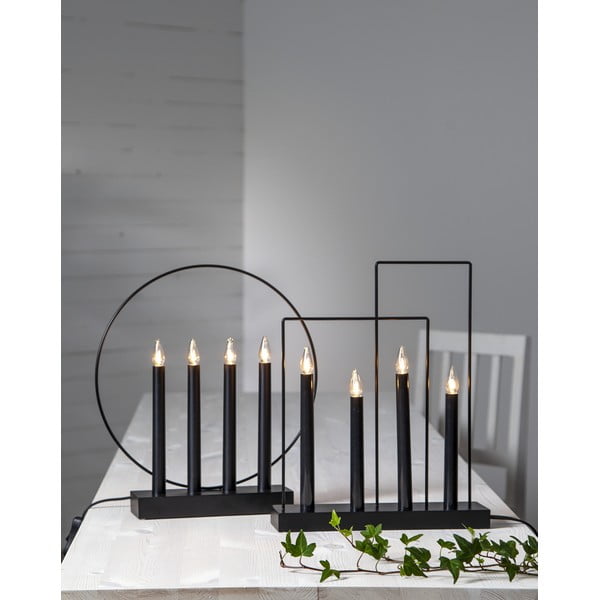 Čierna svetelná dekorácia Glossy – Star Trading-image-1