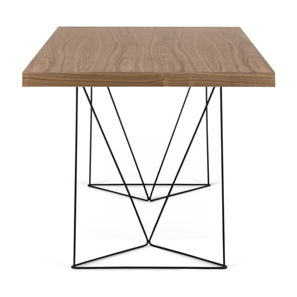 Pracovný stôl s kovovými nohami TemaHome Multi, 160 x 90 cm-image-2