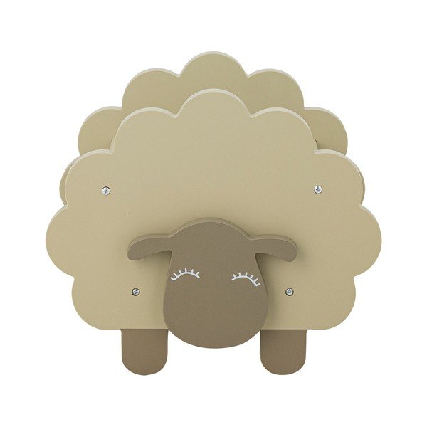 Béžová detská knižnica 30,5x30x35 cm Dolly – Bloomingville Mini-image-3