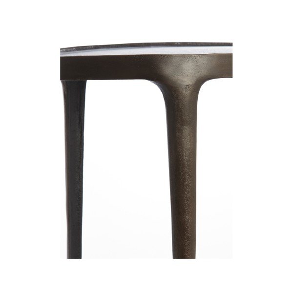 Kovové okrúhle odkladacie stolíky v súprave 2 ks 33x70 cm Arica – Light & Living-image-3