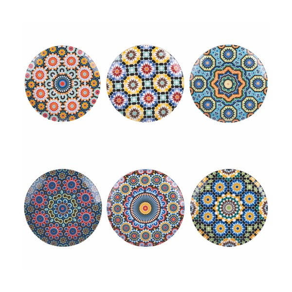 Dezertné porcelánové taniere v súprave 6 ks ø 19 cm Marrakesh – Villa d&#39;Este