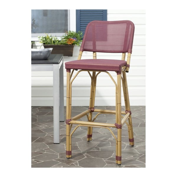 Barová stolička Allison Maroon-image-2