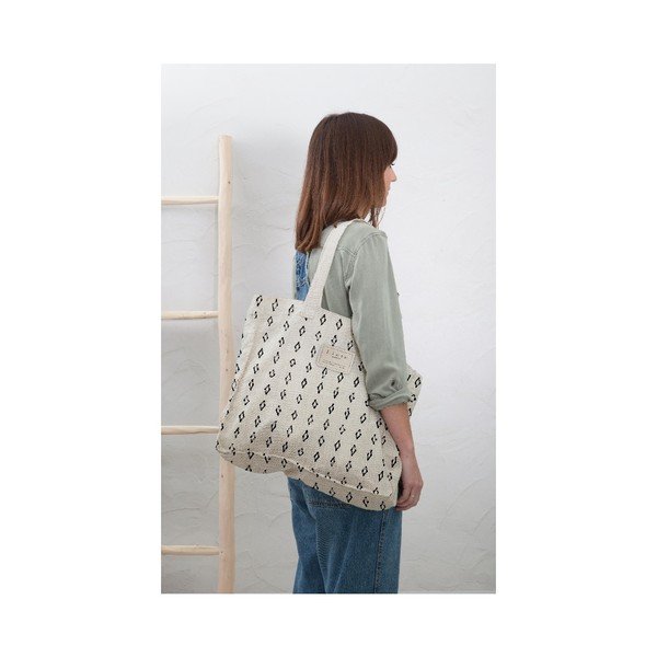 Látková taška Really Nice Things Bereber, šírka 42 cm-image-1