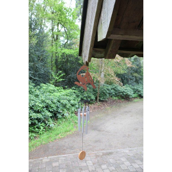 Súprava 3 závesných zvonkohier s motívom vtáčikov Esschert Design-image-1