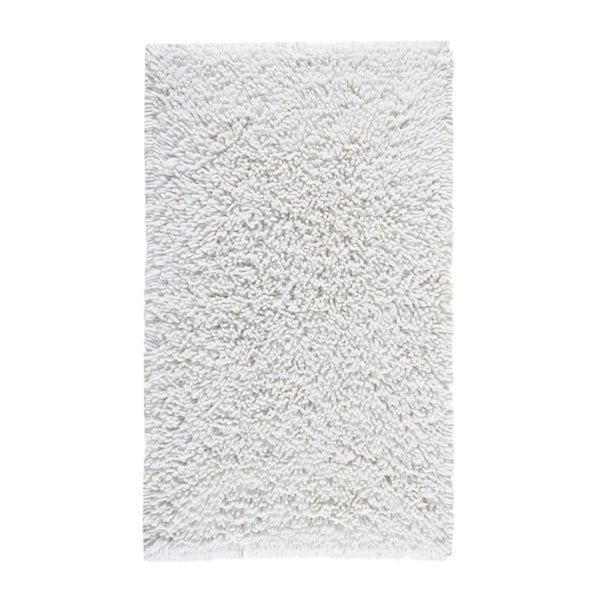 Biela kúpeľňová predložka Aquanova Nevada, 60 x 100 cm