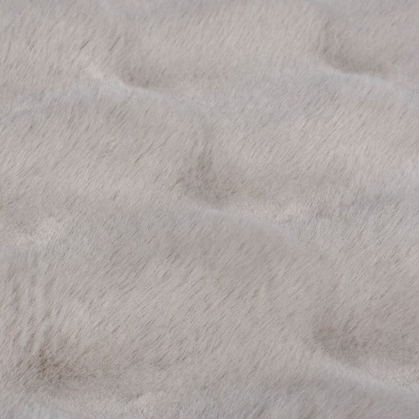 Svetlosivá syntetická kožušina 80x150 cm Waffle Faux Fur – Flair Rugs-image-2