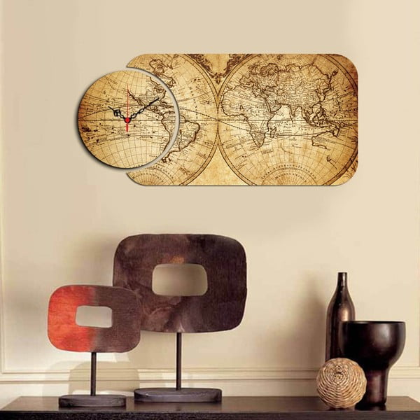 2-dielne nástenné hodiny Colombo-image-1